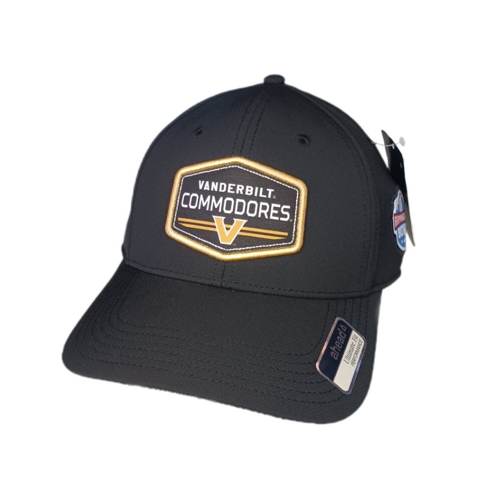 Vanderbilt Commodores Hat Cap Mens Adjustable Black NCAA Birmingham Bowl